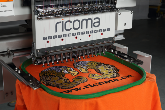 RICOMAの単一の頭部の携帯用刺繍機械MT-1201/MT-1501